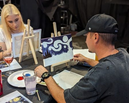 Jolly Roger Restaurant, Paint Night