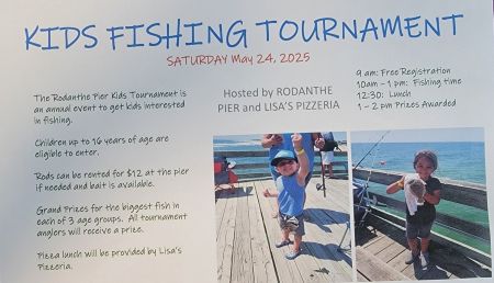 Rodanthe Pier, Rodanthe Pier Kid's Fishing Tournament