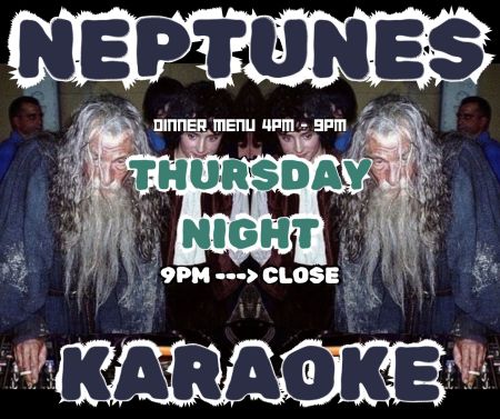 Neptune's Kitchen & Dive Bar, Karaoke with DJ Papa Squat