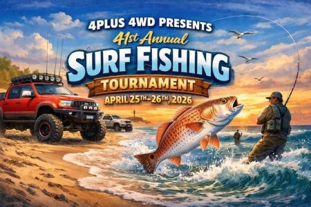 OBX Events, 41st Annual 4Plus 4WD Surf Fishing Tournament