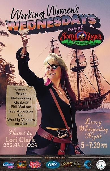 Jolly Roger Restaurant, Working Women's Wednesdays