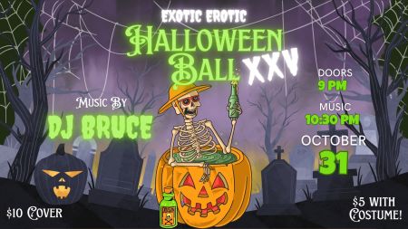Outer Banks Brewing Station, Annual Exotic Erotic Halloween Ball