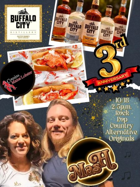 Buffalo City Distillery, 3 Year Anniversary Party!