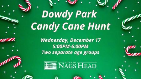 Town of Nags Head, Candy Cane Hunt At Dowdy Park