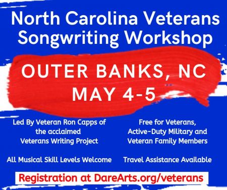 Dare County Arts Council, Free Veterans Songwriting Workshop