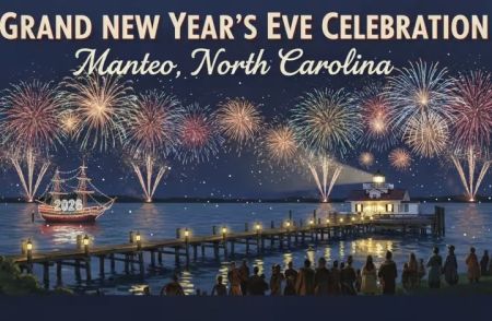 Town of Manteo, Midnight Magic: Meet Me in Manteo for the New Year
