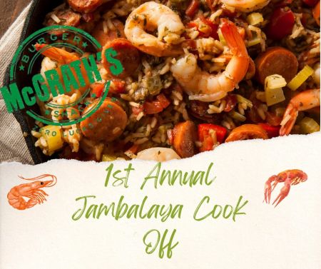 McGrath's Burger Shack, Annual Jambalaya Cook Off