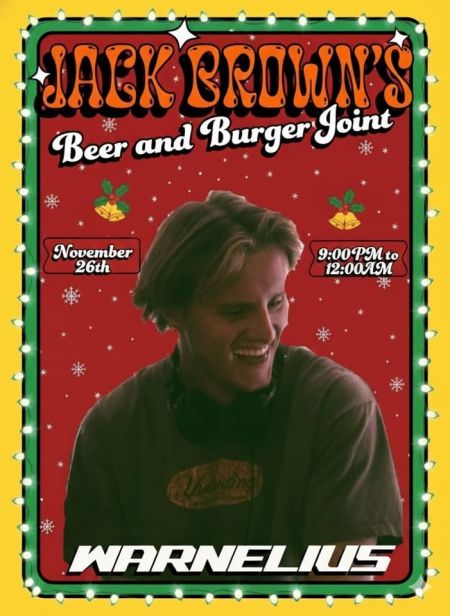 Jack Brown's Beer & Burger Joint, DJ Warner