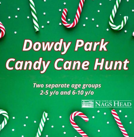 Town of Nags Head, Candy Cane Hunt At Dowdy Park