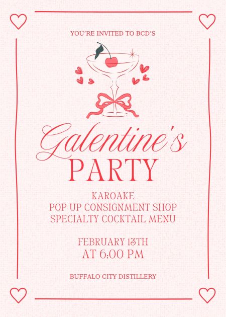 Buffalo City Distillery, Galentine’s Party