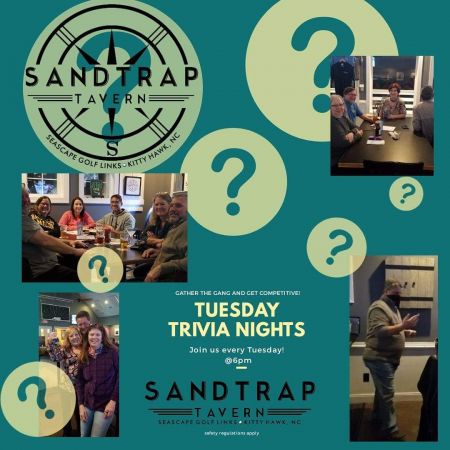 Sandtrap Tavern, Trivia Night at Sandtrap Tavern