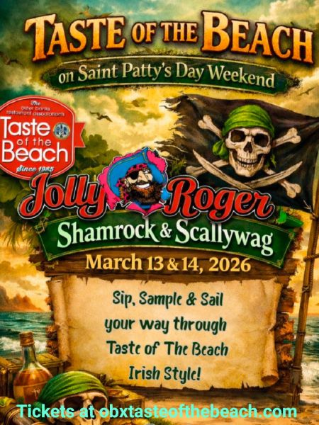 Jolly Roger Restaurant, Shamrocks and Scallywags - Taste of the Beach