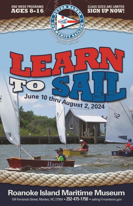 Roanoke Island Maritime Museum, Learn to Sail