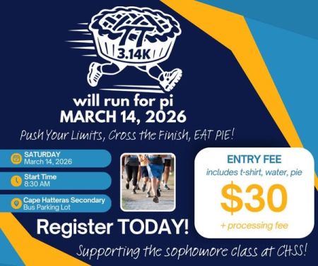 Cape Hatteras Secondary School, Will Run for Pi
