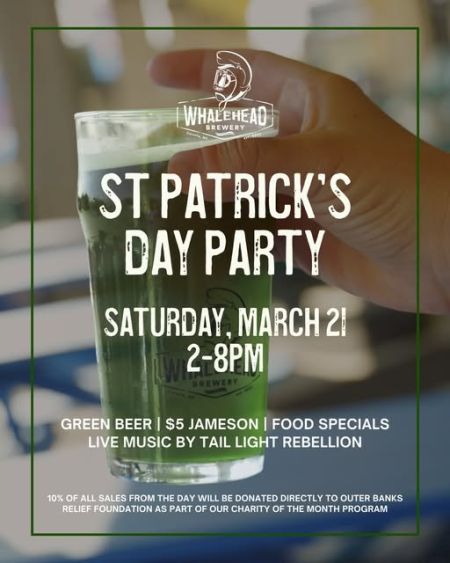 Whalehead Brewery, St. Patrick's Day Party