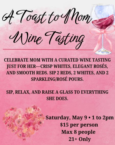 The Christmas Shop & General Store, Mother's Day Wine Tasting