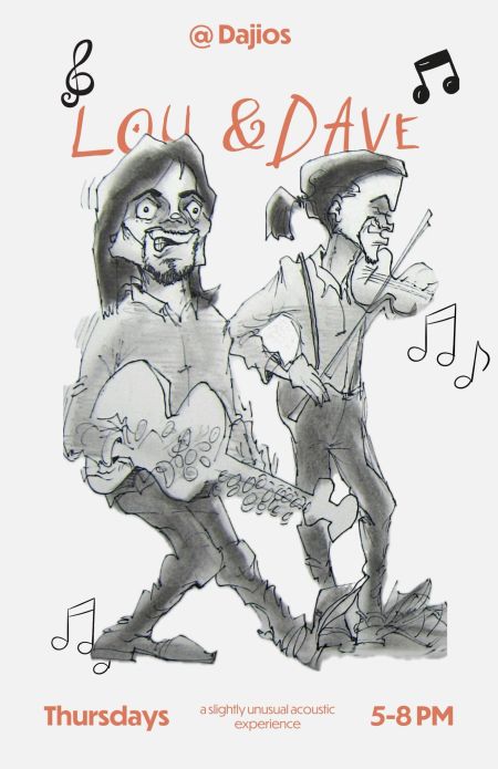 Dajio Restaurant, Lou Castro & Dave Tweedie