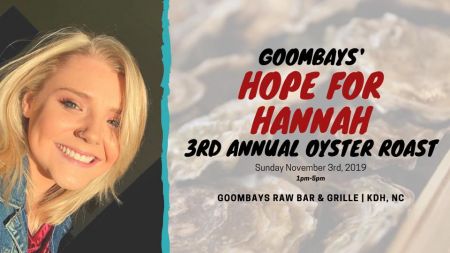Goombays Grille & Raw Bar, Hope For Hannah | Annual Oyster Roast & Fundraiser
