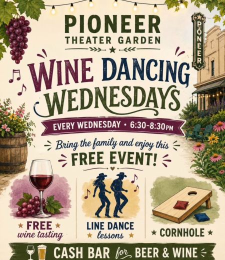 The Pioneer Theater, Wine Dancing Wednesdays