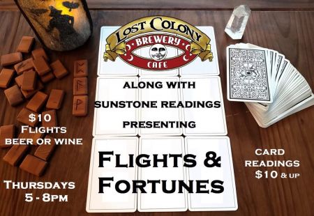 Lost Colony Tavern, Flights & Fortunes
