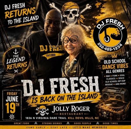 Jolly Roger Restaurant, DJ Fresh & the Get Fresh Crew