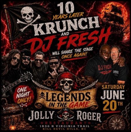 Jolly Roger Restaurant, KRUNCH and DJ Fresh