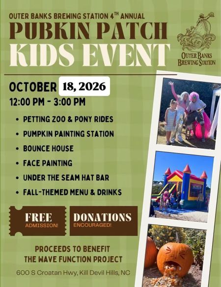 Outer Banks Brewing Station, Pubkin Patch Kid's Event