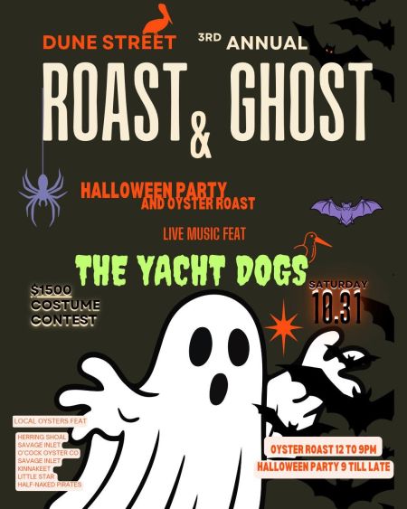 Dune Street Rawbar & Grill, Roast & Ghost Halloween Bash