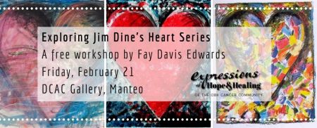 Dare County Arts Council, Free Expressions Workshop: Exploring Jim Dine's Heart Series
