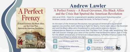 Downtown Books, Andrew Lawler Speaker Event: A Perfect Frenzy