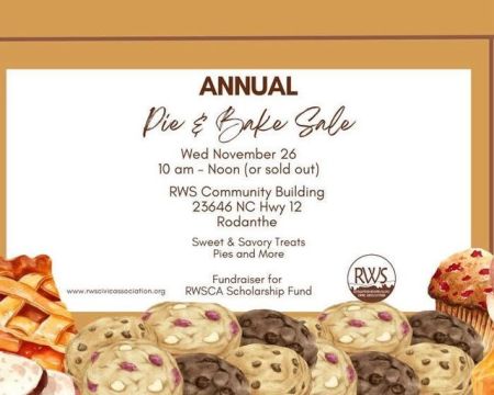 RWS Civic Association, Annual Pie & Bake Sale