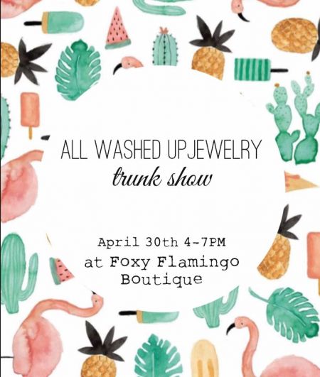 Foxy Flamingo Boutique, All Washed Up Jewelry Trunk Show