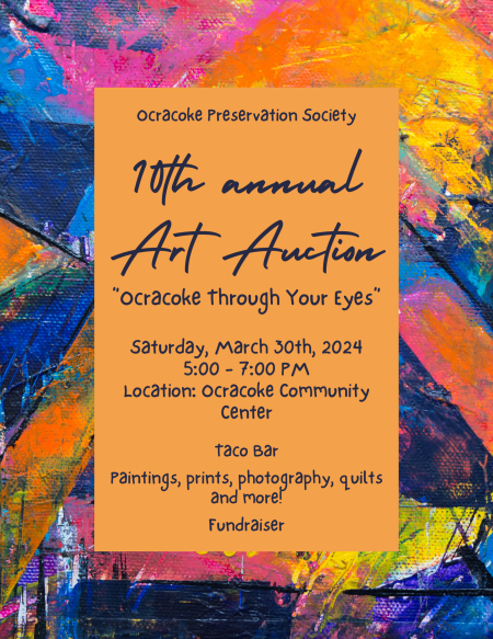 Ocracoke Preservation Society, 10th Annual Art Auction