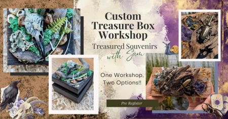 Traveler's Moon, Custom Box Workshop - Raven Skull or Tarot