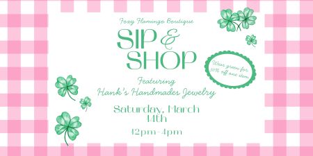Foxy Flamingo Boutique, Sip and Shop