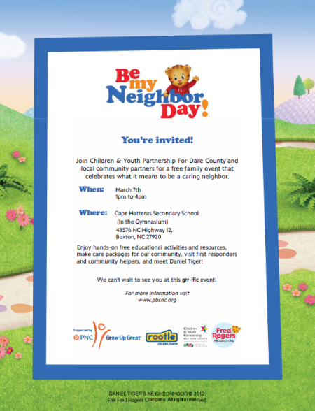 Children and Youth Partnership, Be My Neighbor Day (Buxton)