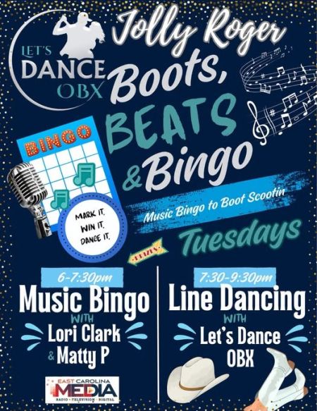 Jolly Roger Restaurant, Boots, Beats & Bingo