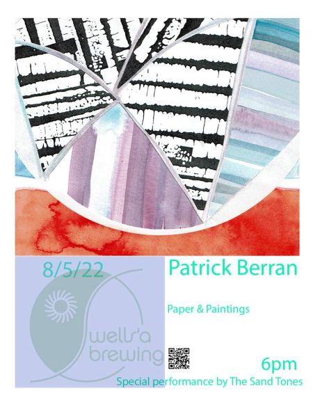 Swells'a Brewing, Patrick Berran: Paper & Paintings