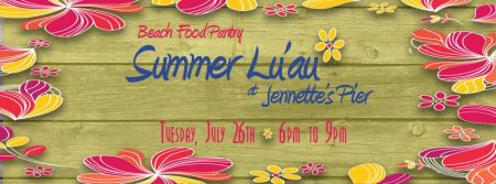 Beach Food Pantry, Summer Lu'au
