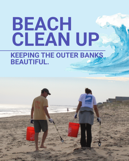 Surfrider Foundation Outer Banks, Labor Day Beach Cleanups