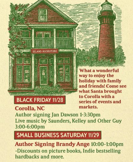 The Island Bookstore, Author Signing Brandy Age