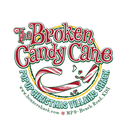 Bonzer Shack Bar & Grill, The Broken Candy Cane Grinch Scavenger Hunt
