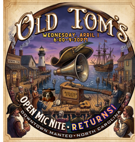 Old Tom's Beer, Wine & Provisions, Open Mic Night Returns!