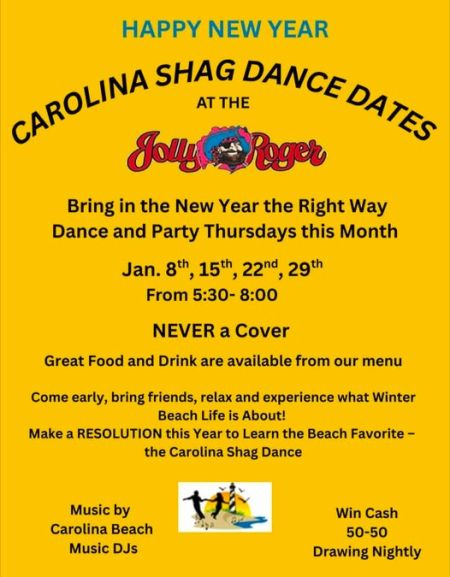 Jolly Roger Restaurant, Carolina Shag Dancing