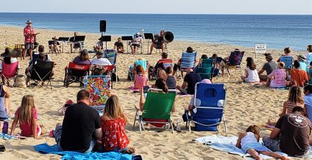 OBX Events, Beach Worship Service - Kitty Hawk Lifeguard Station & Bathhouse