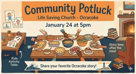 Ocracoke Alive, Ocracoke Community Potluck