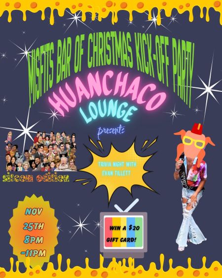 Huanchaco Lounge, Sitcom Trivia with Evan Tillet