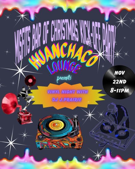 Huanchaco Lounge, Vinyl Night with DJ Prairie