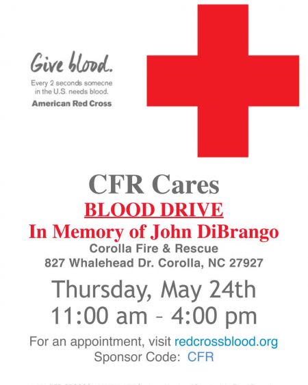 OBX Events, Corolla Red Cross Blood Drive