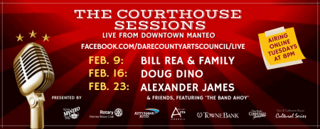 Dare County Arts Council, *VIRTUAL* Courthouse Sessions